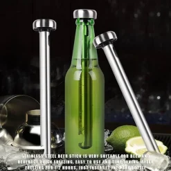 Tragbarer Getränkekühler aus Edelstahl – isolierter Getränkekühler