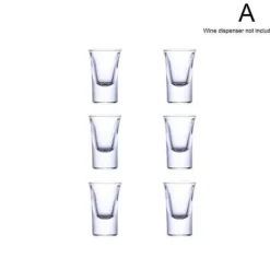 Tragbarer Getränkespender für 6 Shots – Lustiger Getränkespender für Partys