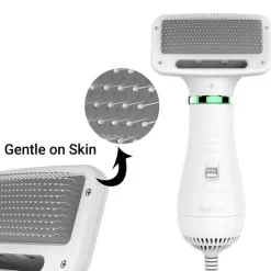 Tragbarer Haustier-Haartrockner – 2-in-1 verstellbarer Hunde-/Katzentrockner