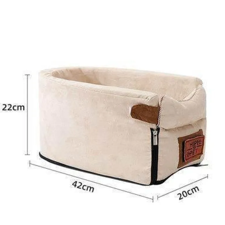 Tragbarer Haustierträger - Reisetasche mit gemütlichem Bett