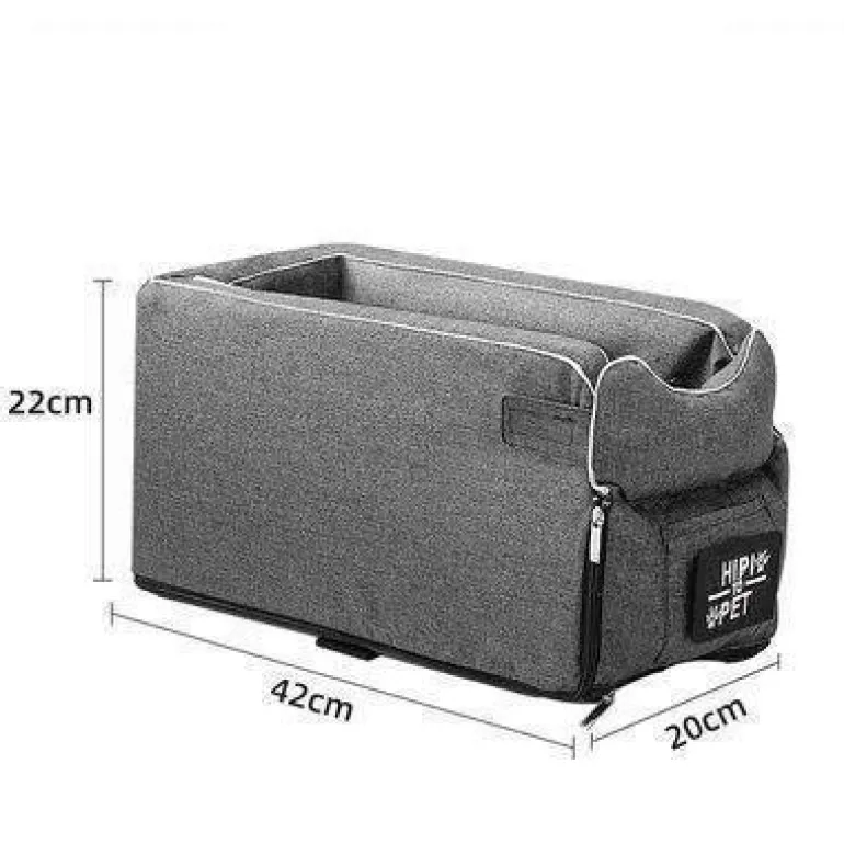Tragbarer Haustierträger - Reisetasche mit gemütlichem Bett