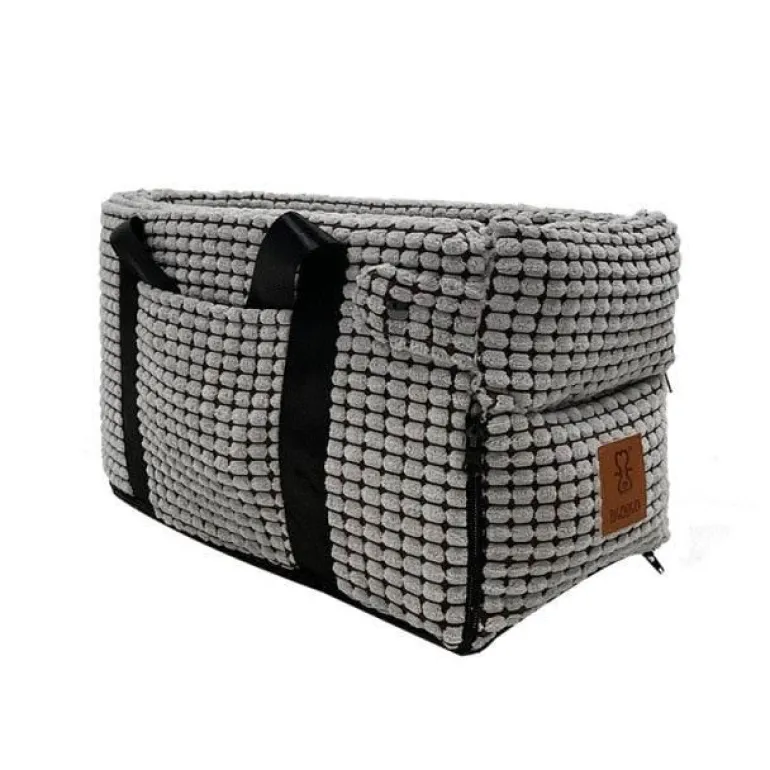 Tragbarer Haustierträger - Reisetasche mit gemütlichem Bett