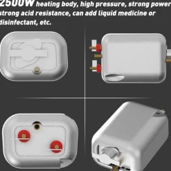 Tragbarer Hochdruck-Dampfreiniger - Elektrische Reinigungsmaschine