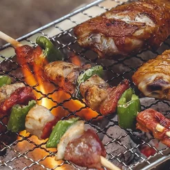 Tragbarer Holzkohlegrill – Faltbares Camping-Grillwerkzeug
