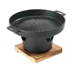 Tragbarer japanischer BBQ-Grill mit Antihaftbeschichtung – Mini-Grillpfanne