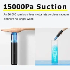 Tragbarer kabelloser Autostaubsauger – Hand-Autoreiniger