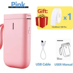 Tragbarer kabelloser Etikettendrucker – Schnelles Thermodruckgerät