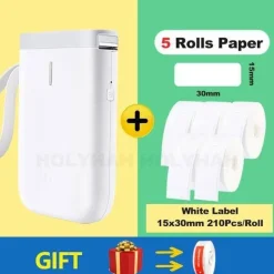 Tragbarer kabelloser Etikettendrucker – Schnelles Thermodruckgerät