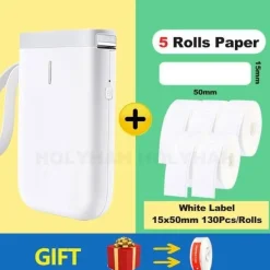 Tragbarer kabelloser Etikettendrucker – Schnelles Thermodruckgerät