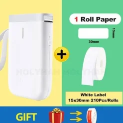 Tragbarer kabelloser Etikettendrucker – Schnelles Thermodruckgerät