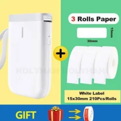 Tragbarer kabelloser Etikettendrucker – Schnelles Thermodruckgerät