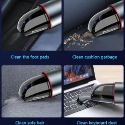 Tragbarer kabelloser Mini-Autostaubsauger – Leistungsstarker Handstaubsauger