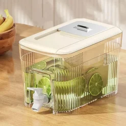 Tragbarer Kaltgetränkespender mit eingebautem Zapfhahn – Familiengröße