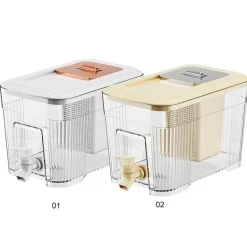 Tragbarer Kaltgetränkespender mit eingebautem Zapfhahn – Familiengröße