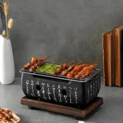 Tragbarer koreanischer BBQ-Grill – Grillofen für den Außenbereich