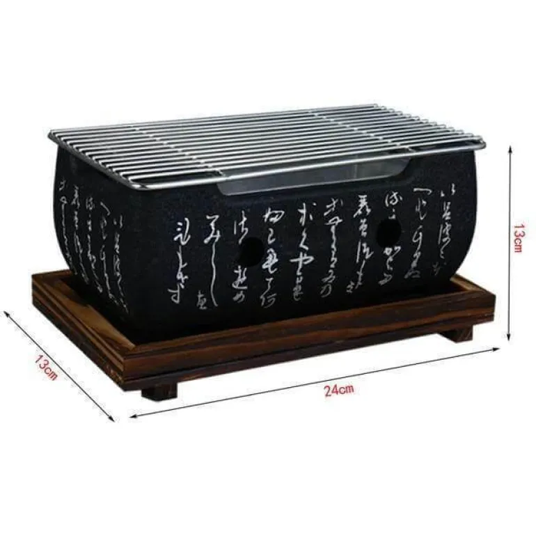 Tragbarer koreanischer BBQ-Grill – Grillofen für den Außenbereich