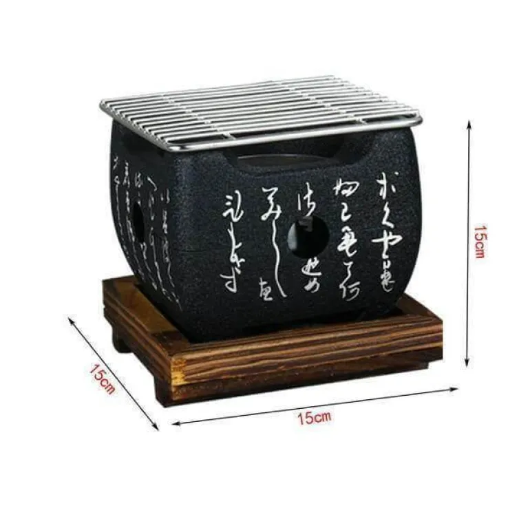 Tragbarer koreanischer BBQ-Grill – Grillofen für den Außenbereich