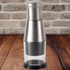 Tragbarer Lebensmittelzerkleinerer – Handgeführter manueller Allesschneider für die schnelle Lebensmittelzubereitung