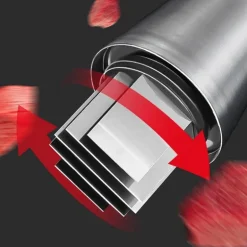 Tragbarer Lebensmittelzerkleinerer – Handgeführter manueller Allesschneider für die schnelle Lebensmittelzubereitung