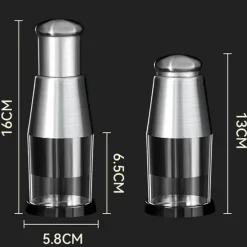 Tragbarer Lebensmittelzerkleinerer – Handgeführter manueller Allesschneider für die schnelle Lebensmittelzubereitung