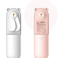 Tragbarer Mini-Bärenventilator – süßes und kompaktes Kühlgerät