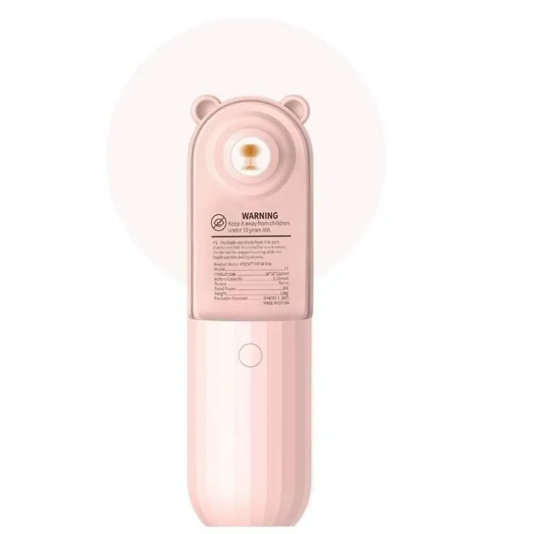 Tragbarer Mini-Bärenventilator – süßes und kompaktes Kühlgerät