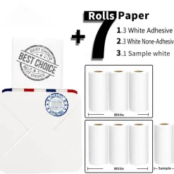 Tragbarer Mini-Fotodrucker – Sofortiger Schnelldruck