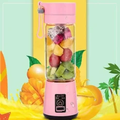 Tragbarer Mini-Fruchtsaftpresse – Kompakter Mixer für Smoothies und Säfte