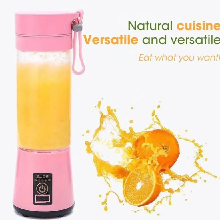 Tragbarer Mini-Fruchtsaftpresse – Kompakter Mixer für Smoothies und Säfte