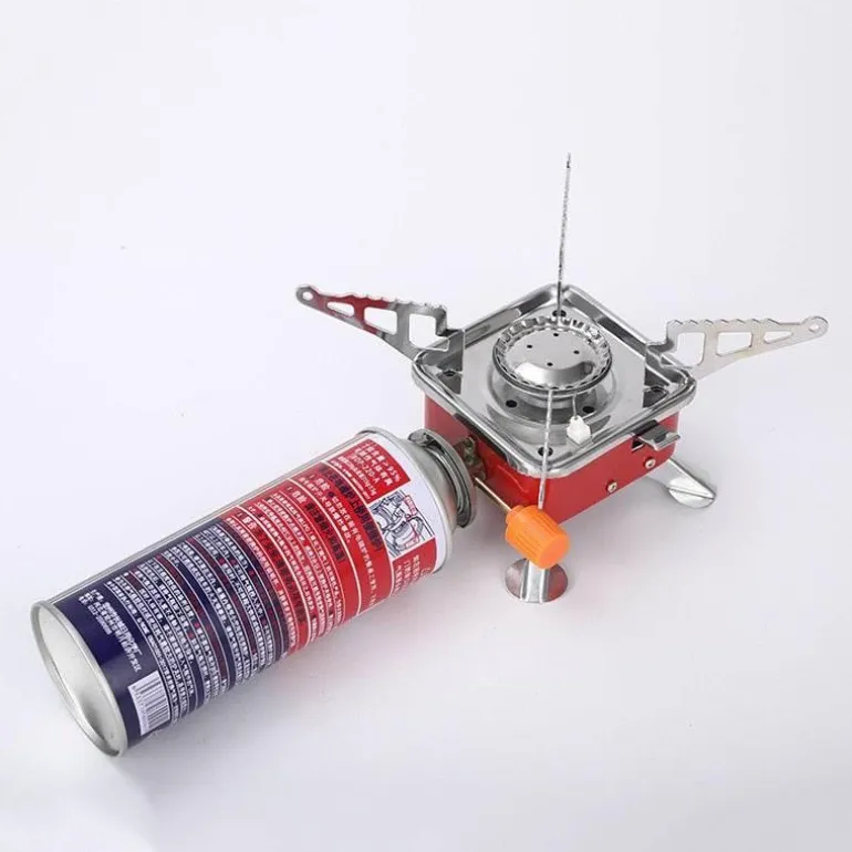 Tragbarer Mini-Gaskocher – Leichter Campingkocher