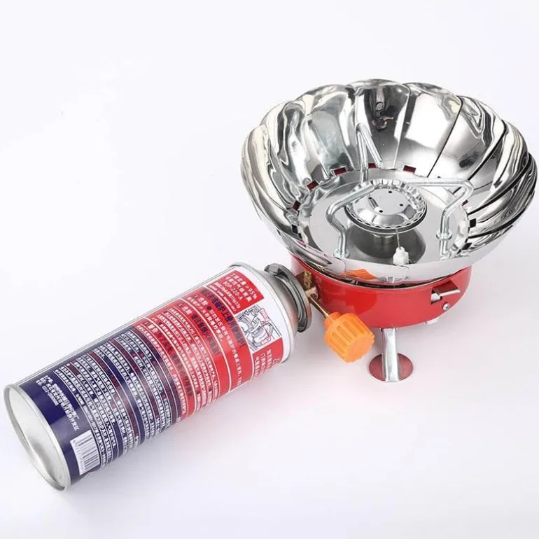 Tragbarer Mini-Gaskocher – Leichter Campingkocher