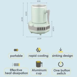 Tragbarer Mini-Getränkekühler - Getränkekühlmaschine