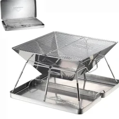 Tragbarer Minigrill – Faltbarer Reisegrill