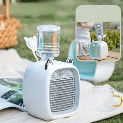 Tragbarer Mini-Luftkühler – Kompakter Luftbefeuchter für Zuhause und unterwegs