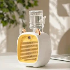 Tragbarer Mini-Luftkühler – Kompakter Luftbefeuchter für Zuhause und unterwegs