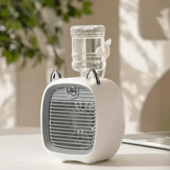 Tragbarer Mini-Luftkühler – Kompakter Luftbefeuchter für Zuhause und unterwegs