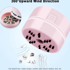 Tragbarer Mini-Tischstaubsauger