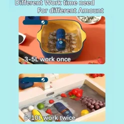 Tragbarer Obst- und Gemüsereiniger EcoClean – wiederaufladbar über USB