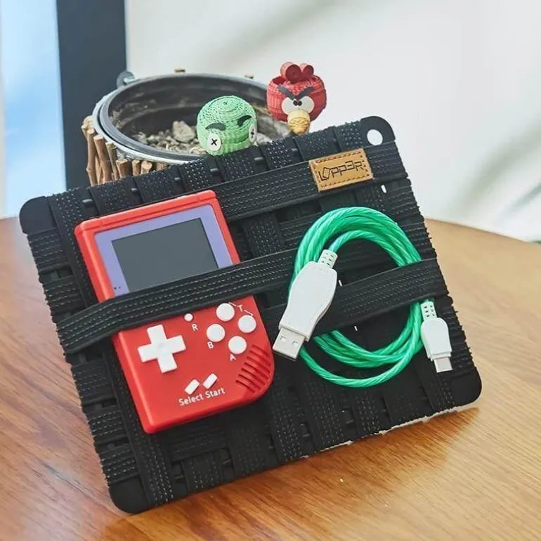 Tragbarer Organizer für elastische Taschen – leichte DIY-Aufbewahrungslösung