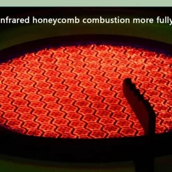 Tragbarer Outdoor-Kocher - Runder Wärmekocher für Camping