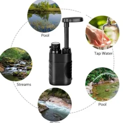 Tragbarer Outdoor-Wasserfilter - Camping-Überlebenswerkzeug