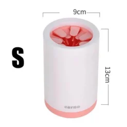 Tragbarer Pfotenreiniger für Haustiere – einfacher Fußreiniger für Hunde und Katzen