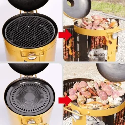 Tragbarer rauchfreier Campinggrill – Kochlösung für draußen