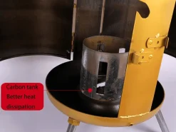 Tragbarer rauchfreier Campinggrill – Kochlösung für draußen