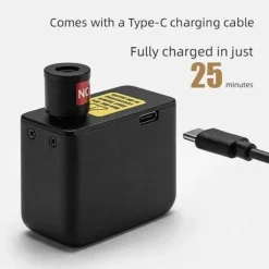 Tragbarer Reifenfüller – Kompakte wiederaufladbare Luftpumpe