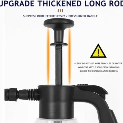 Tragbarer Schaumwassersprüher - Seifenblasenblaster mit Handpumpe