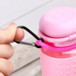 Tragbarer Schlüsselanhängerhalter für Wasserflaschen – Getränketräger-Zubehör