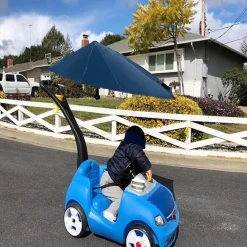 Tragbarer Taschenschirm mit Klemme – Kompaktes Outdoor-Vordach