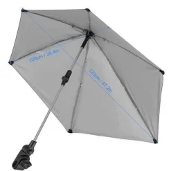 Tragbarer Taschenschirm mit Klemme – Kompaktes Outdoor-Vordach