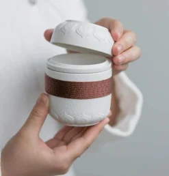 Tragbarer Teebecher aus Keramik – Chinesischer Kung-Fu-Reisebecher